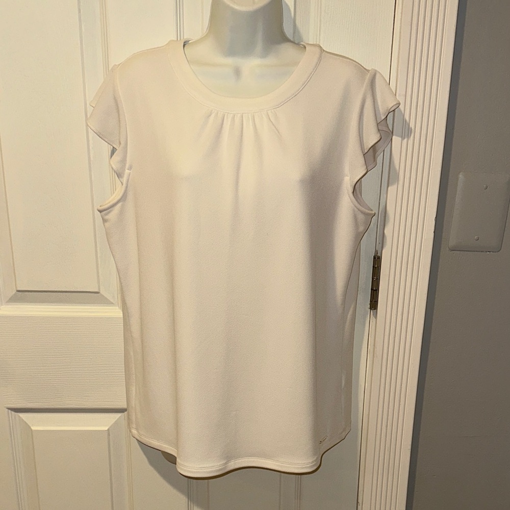 Calvin Klein Cream Women's Blouse